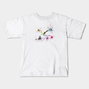 Neurotransmitter release mechanisms Kids T-Shirt